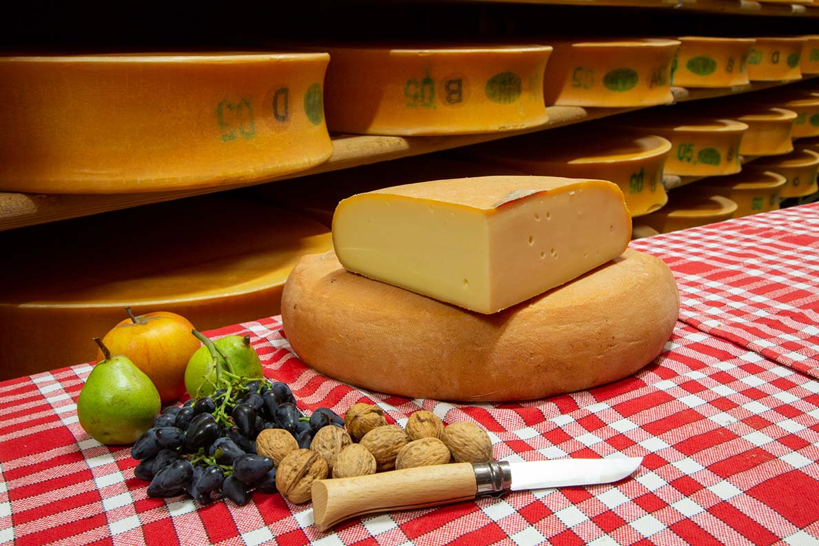 Fromage pour raclette fumé au bois de hêtre